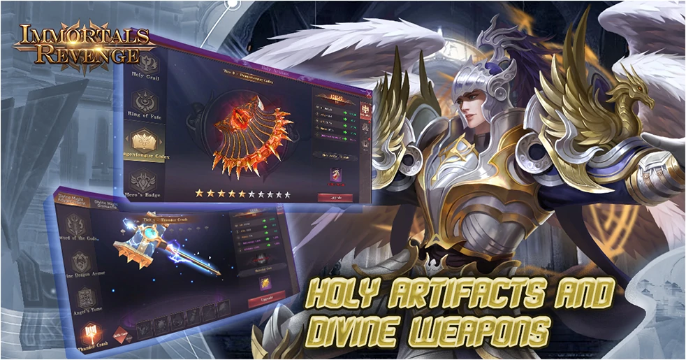 Holy Artifacts and Divine Weapons